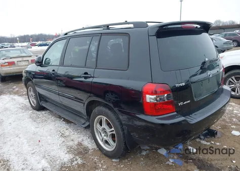 2004 Toyota Highlander Limited V6 from USA, damaged, VIN JTEEP21A140022403